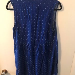 Large sleeveless dress